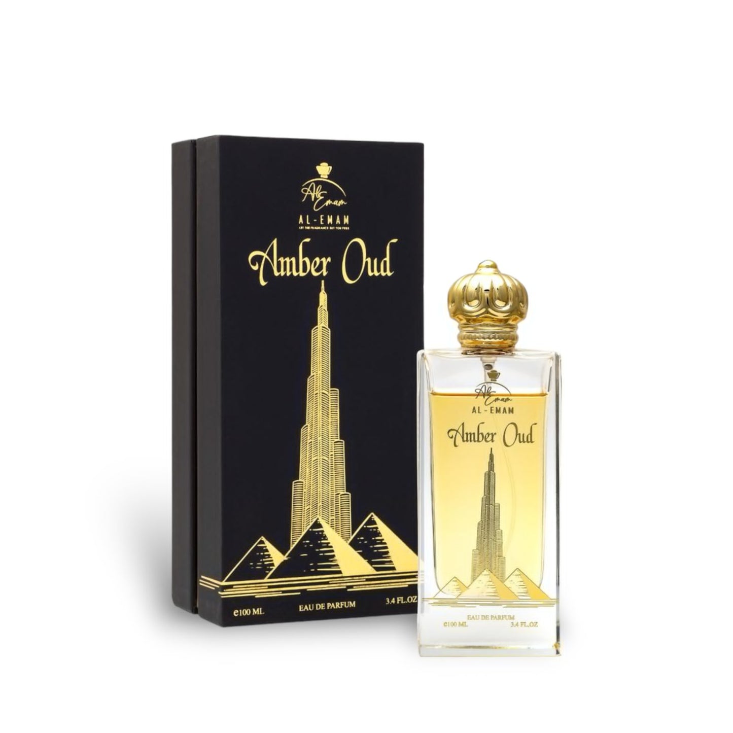 Amber Oud 100ml EDP by Al-Emam